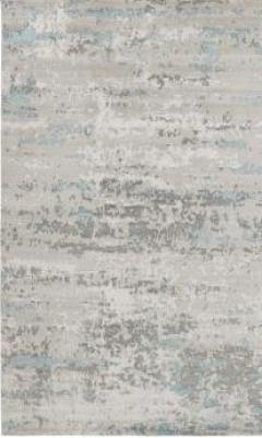 Mila Feel Tapete com estrutura suave e mesclagem de cores branco e cinza.